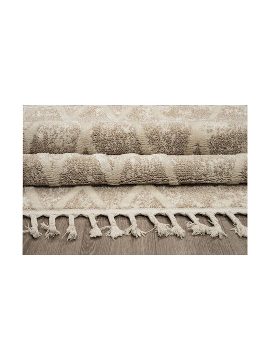 Newplan Gala 11850d Rug Rectangular with Fringes Beige