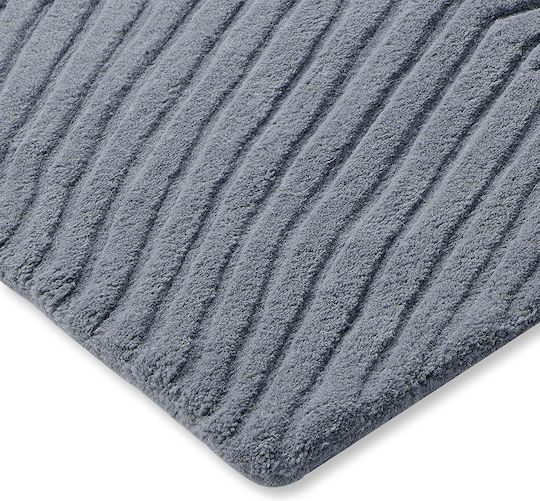 Wedgwood Folia 38904 Handgefertigt Teppich Rechteckig Synthetisch,Polyester/Cotton/Leather Cool Grey