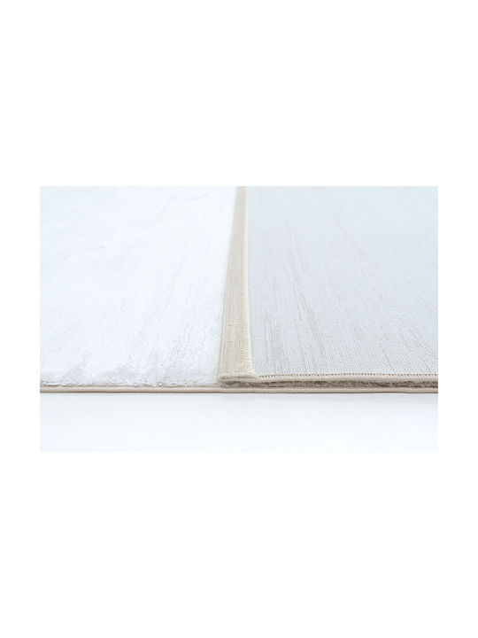 Ezzo Seta E086ah9 Χαλί Ορθογώνιο Cream 200x290cm