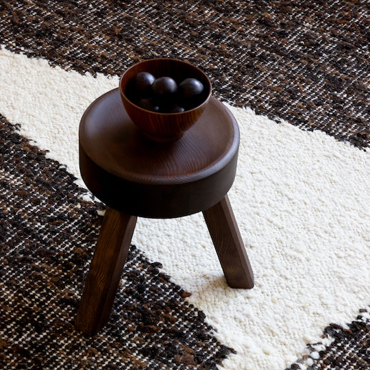 Brink & Campman Craft Fundament Teppich Rechteckig Synthetisch,Polyester/Cotton/Leather Chocolate-cream