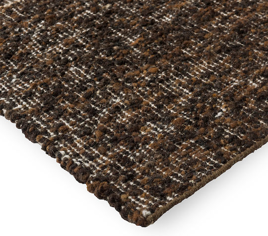 Brink & Campman Craft Fundament Teppich Rechteckig Synthetisch,Polyester/Cotton/Leather Chocolate-cream