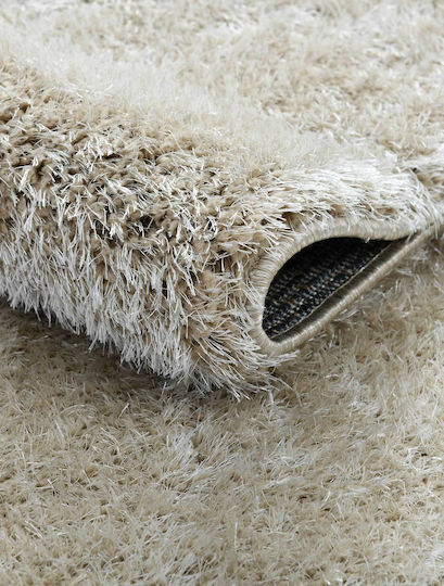 Madi Fuzzio Χαλί Ορθογώνιο Shaggy Beige 160x230cm