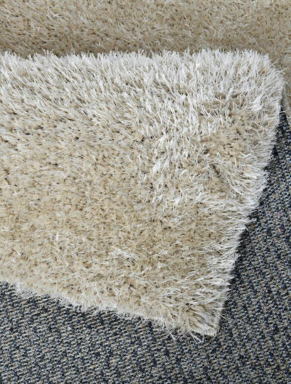 Madi Fuzzio Χαλί Ορθογώνιο Shaggy Beige 160x230cm