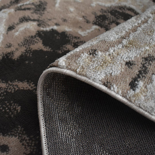 Saray Home Springs Χαλί Ορθογώνιο Καφέ-μαύρο D.grey-d.caramel 240x290cm