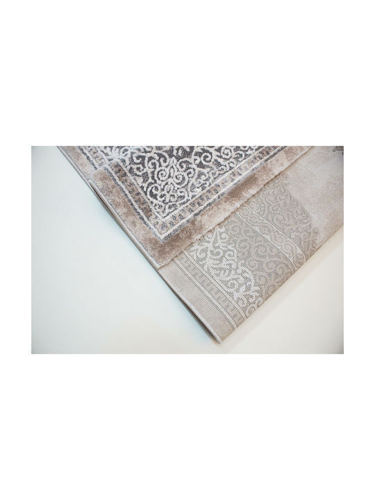 Tzikas Carpets Elements 33116- Χαλί Ορθογώνιο Μπεζ-Καφέ-Γκρι-Χρυσό 200x290cm