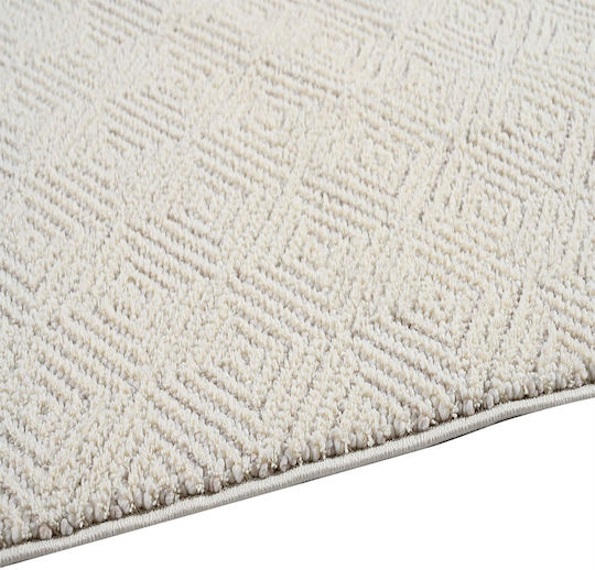 Polcarpet Bombai 7962 Χαλί Ορθογώνιο Shaggy με Κρόσια Beige 200x290cm