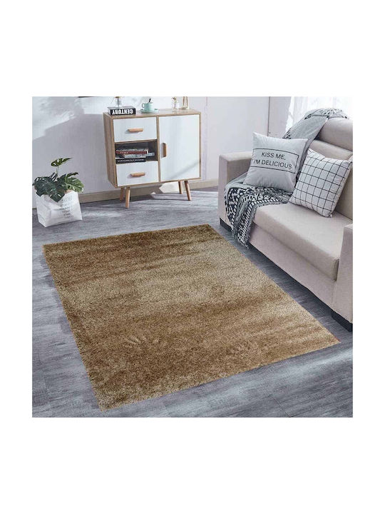 Χαλί Μεταξένιο 100x200cm Brown