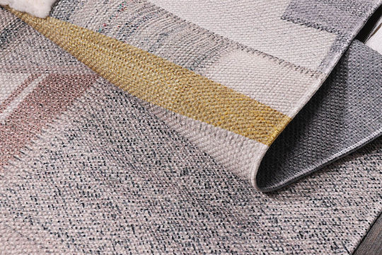 Newplan Kilim 5560 Ръчно изработено Килим Правоъгълена с крошки Сив