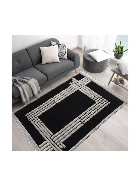 Beauty Home Noir 9437 Covor Rectangular Negru
