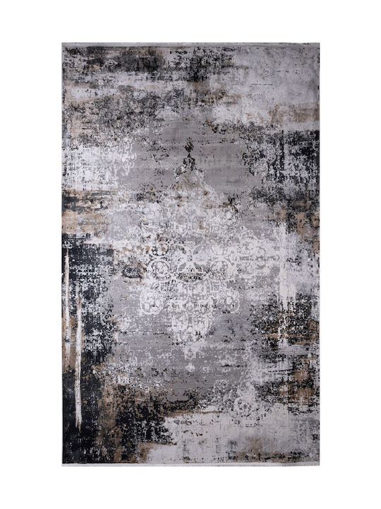 Klonaras Pearl 2177 Χαλί Διάδρομος Anthracite-grey 80x210cm