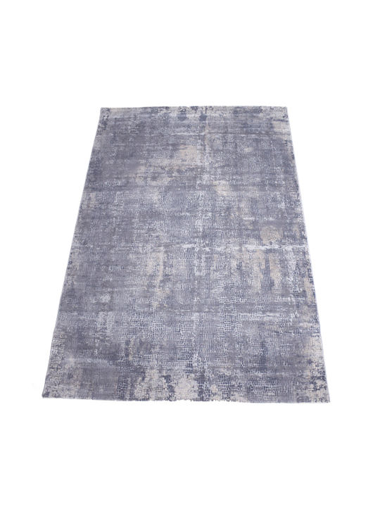 Ns Carpets Monaco 37 Teppich Rechteckig Synthetisch,Polyester/Cotton/Leather Gray
