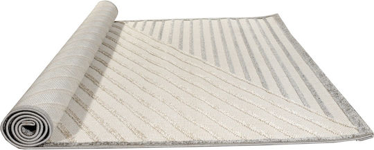 Tzikas Carpets 52001-103 Rug Rectangular White-grey