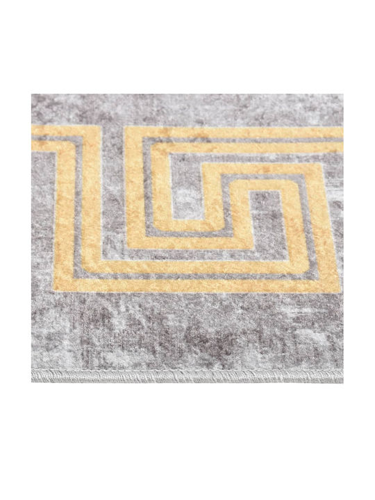 vidaXL Anti-slip Rug Rectangular Gray