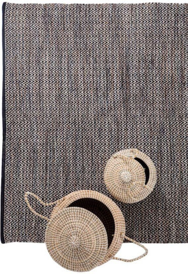 Royal Carpet Urban Venza Handgefertigt Teppich Rechteckig Sommer Baumwolle Black