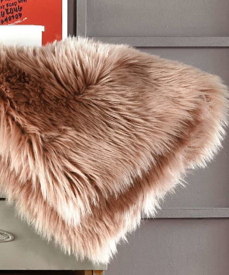 Kentia Mario Anti-slip Shaggy Furry 26 Pink Kentia Mario Anti-slip Shaggy Furry 26 Pink