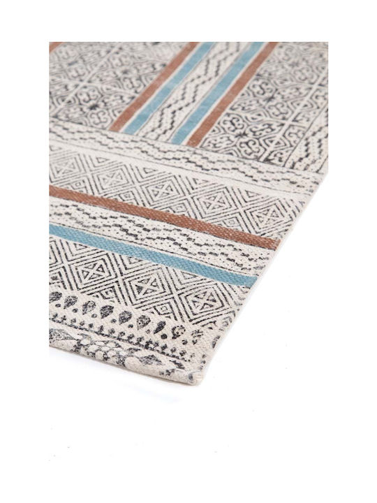 Royal Carpet Kilim Lotus 421 Χαλί Ορθογώνιο Βαμβακερό Γκρι 100x160cm