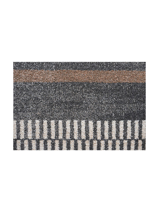 Ragolle Teppich Rechteckig Synthetisch,Polyester/Cotton/Leather Gray