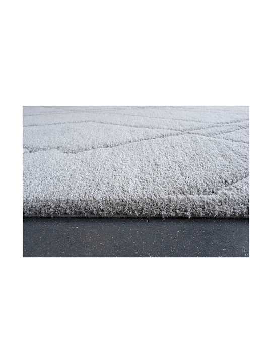 Ragolle Teppich Rechteckig Synthetisch,Polyester/Cotton/Leather Gray