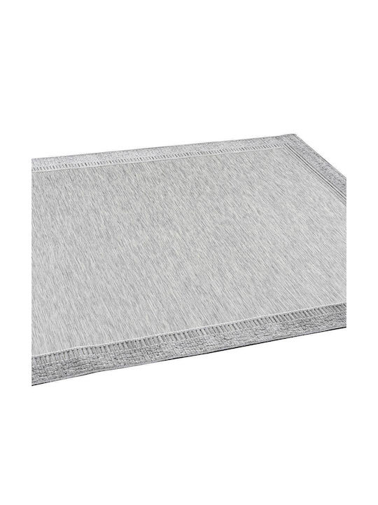 Madi Glace Rug Rectangular Grey