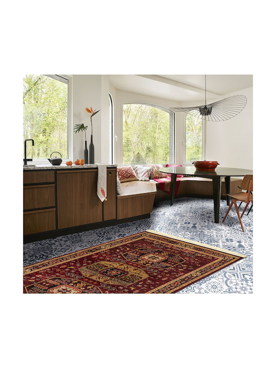 Newplan Persia 6057 Rug Rectangular with Fringes Burgundy