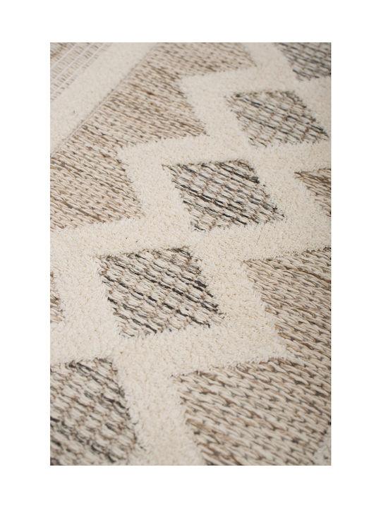 Βιοκαρπέτ All Cotton C102A Χαλί Διάδρομος Βαμβακερό Natural 80x150cm