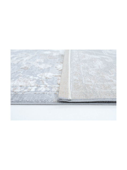 Ezzo Venice D306acd Χαλί Ορθογώνιο Γκρι 66x140cm
