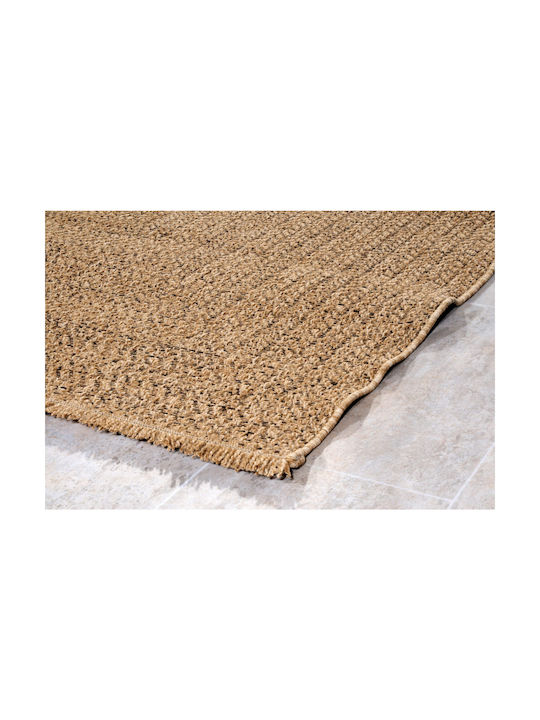 Tzikas Carpets Kenzzi Εξωτερικού Χώρου Ψάθινο με Πλάτος 80cm Καφέ (τιμή ανά μέτρο)
