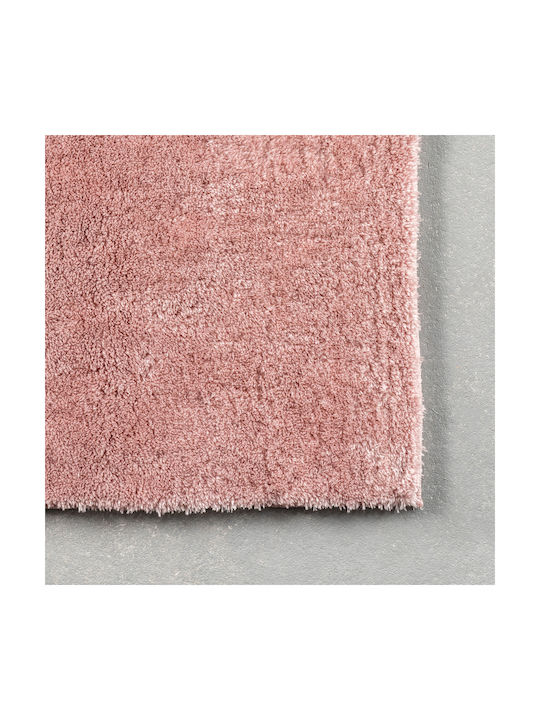 Saray Home Deluxe Anti-slip Rug Rectangular Shaggy Furry Pink