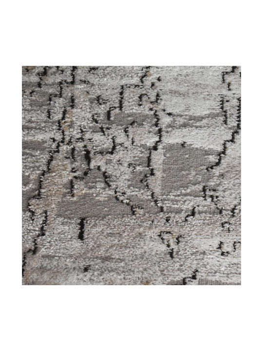 Saray Home Springs Spg01 Teppich Rechteckig Synthetisch,Polyester/Cotton/Leather Ivory-Grey