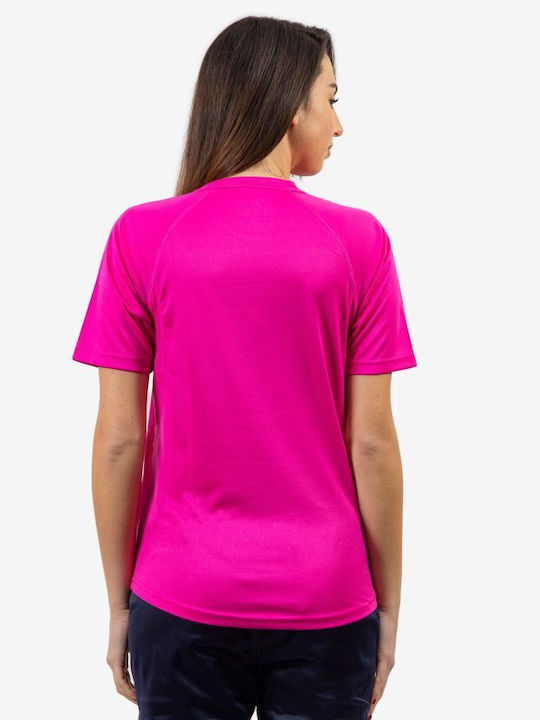 One Athletic T-shirt Fuchsia