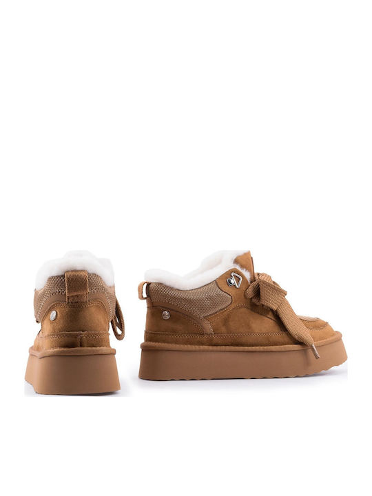 Damen Stiefel Camel