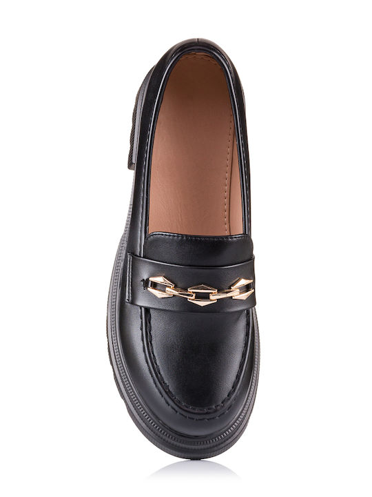 Γυναικεία Loafers σε Μαύρο Χρώμα 330.-L