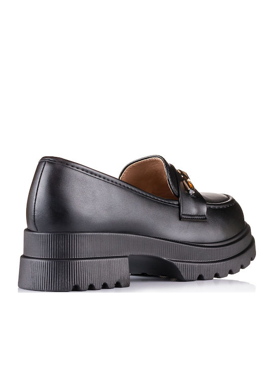 Γυναικεία Loafers σε Μαύρο Χρώμα 330.-L