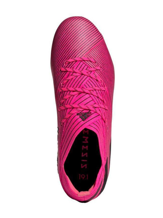 adidas Nemeziz 19.1 Football Shoes with Cleats Shock Pink / Core Black