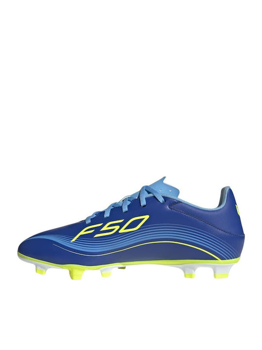 adidas F50 Messi Club Football Shoes with Cleats Blue