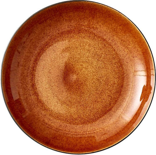 Bitz Deep Ceramic Black Serving Plate 40cm