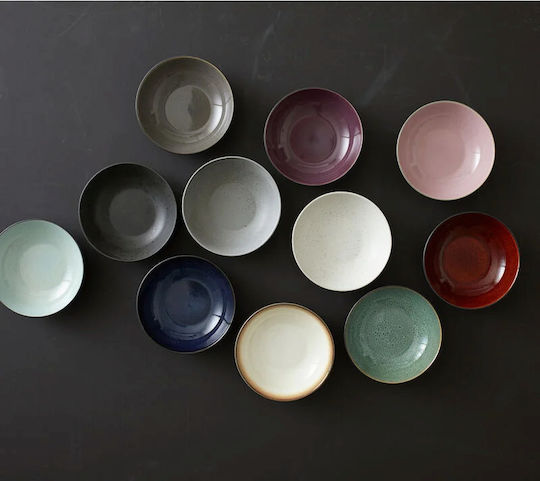 Bitz Plate Pasta Ceramic Black with Diameter 20cm