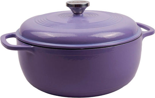 Lodge Βαθιά Κατσαρόλα από Μαντέμι 5.68lt / 34cm
