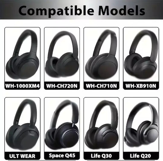 Συμβατή Στέκα Sony Wh-1000xm3 4 720n Soundcore Q20/45 Μαύρη