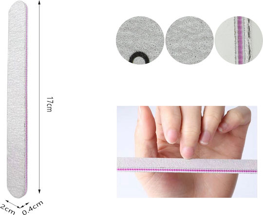 Cosmofan Fișe Pentru Unghii 17.8*2*0.4cm 50 Bucăți
