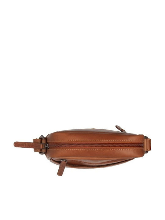 Brand Leather Men's Bag Shoulder / Crossbody Tabac Brown