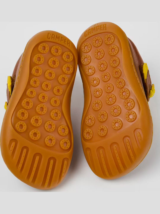Peu Cami Kids Boots with Velcro Brown
