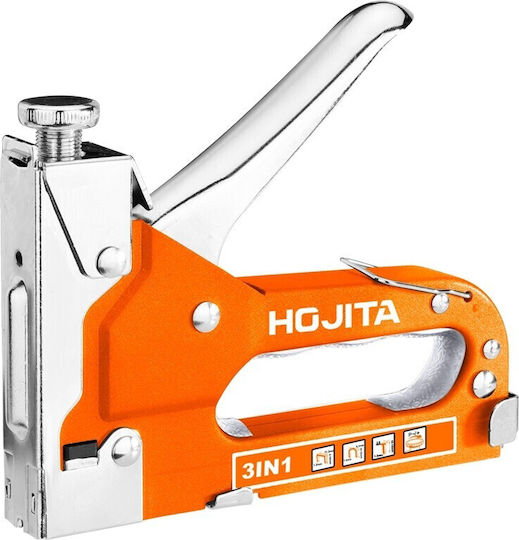 Hojita Hjgu2614 Adjustable Hand Staple Gun 4-14mm 3 1