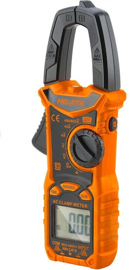 Hojita Αμπεροτσιμπίδα Ψηφιακή 600A AC 600016.0002 με Ακροδέκτες