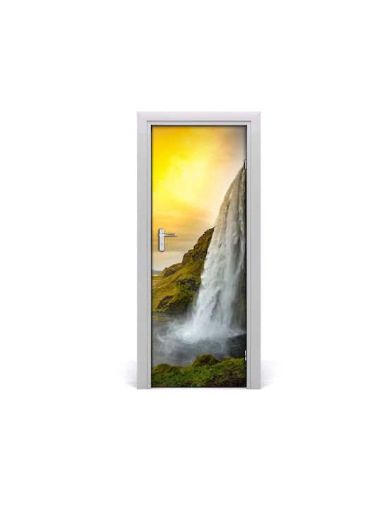Home Waterfall Self-adhesive Wall Mural Doors 75x205 Cm Home Waterfall Self-adhesive Wall Mural Doors 75x205 Cm