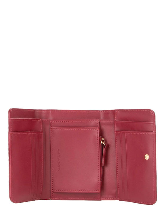 Large Women's Burgundy Coin Wallet