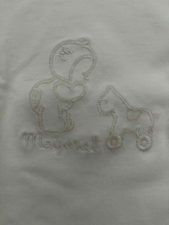 Mayoral Set Ecru Bodysuits