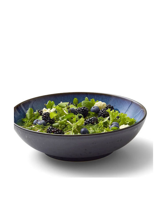 Bitz Salatschüssel Keramik Schwarz 24x24cm 1Stück