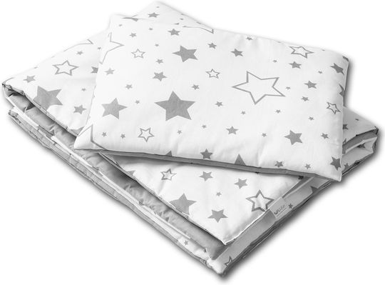 Kidizi Baby Crib Bedding Set 3pcs Grey