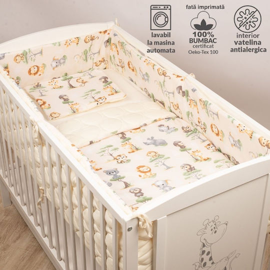 Kidizi Set Für Krippe Beige 5Stück